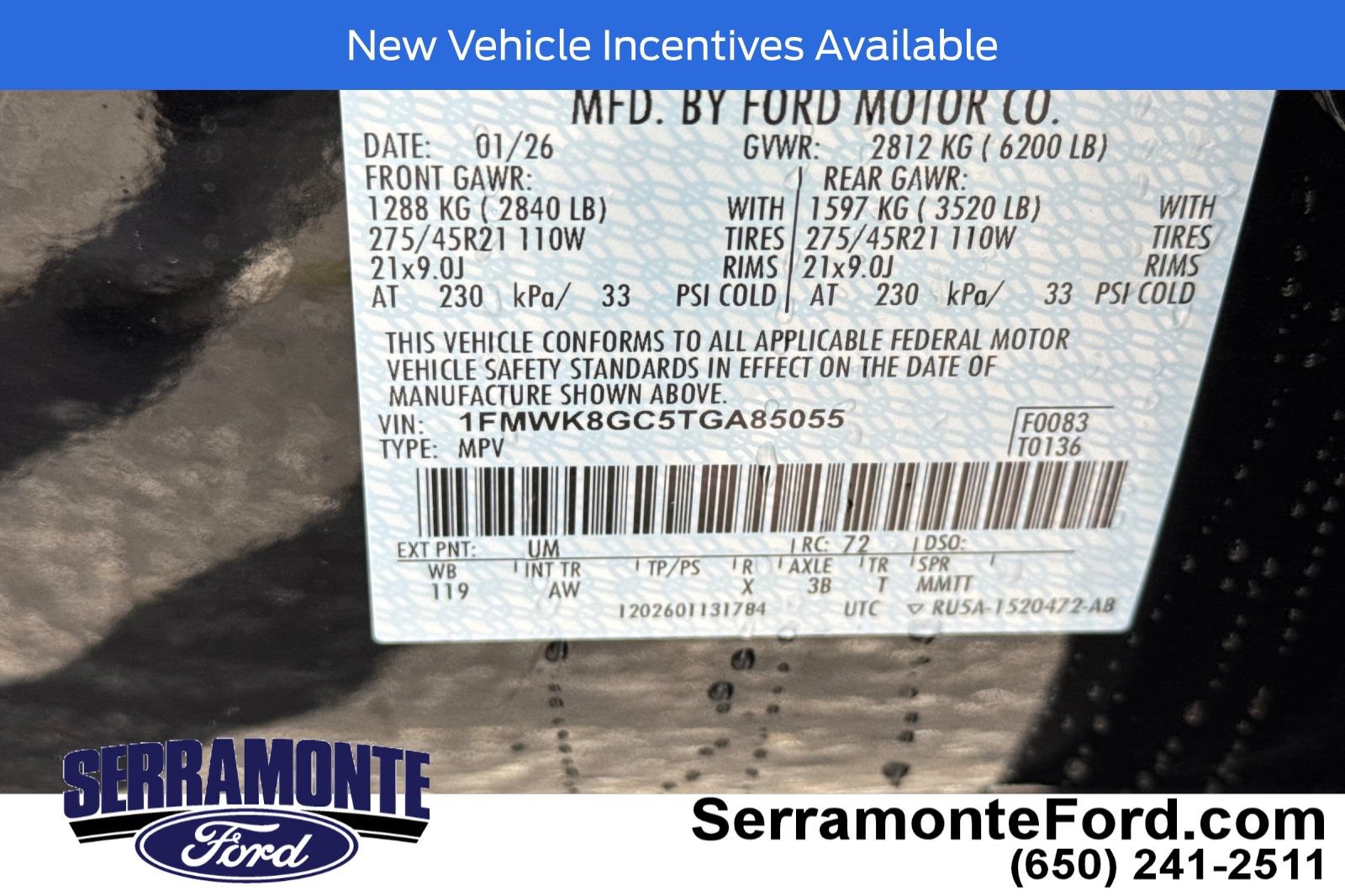 Used 2026 Ford Explorer ST w/ Sun And Sound Package AWD/4WD image 30