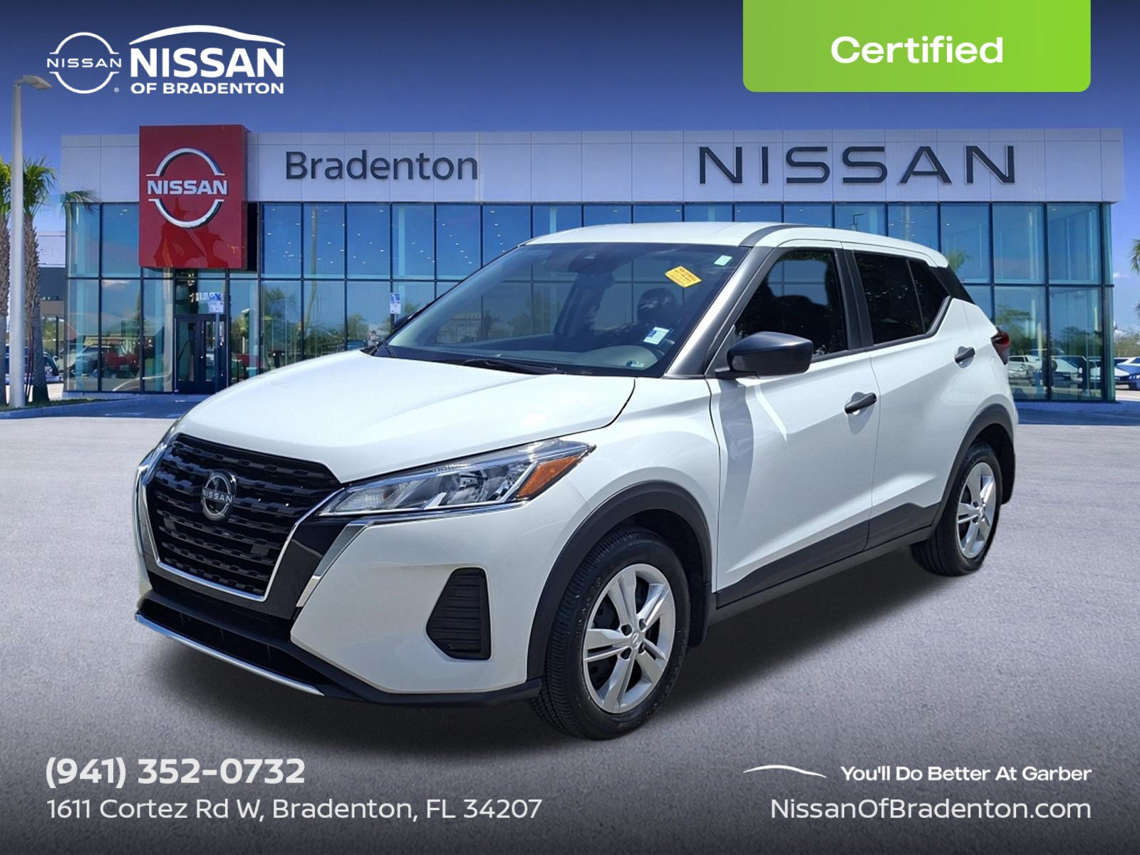 Certified 2025 Nissan Kicks Play S