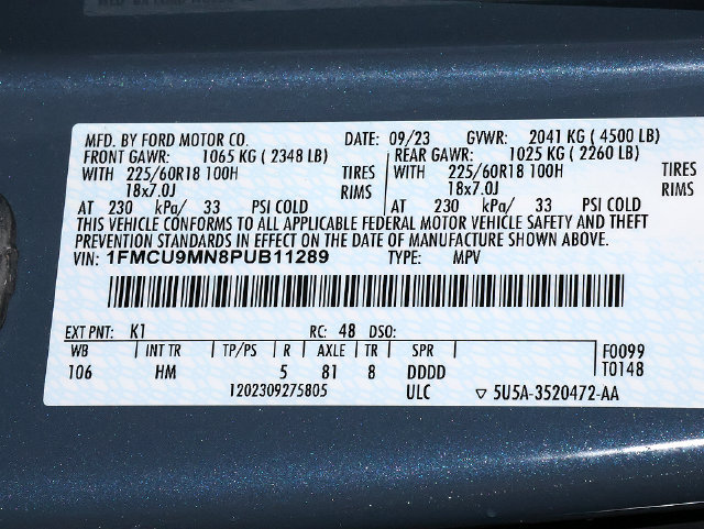 Used 2023 Ford Escape ST-Line w/ Tech Pack #1 AWD/4WD image 38