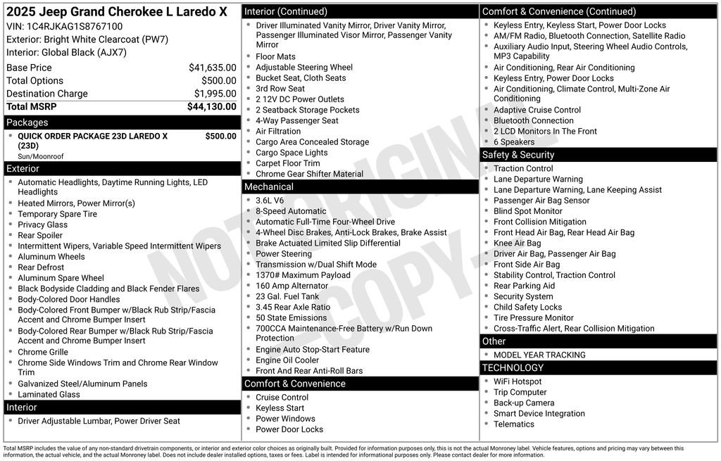 Used 2025 Jeep Grand Cherokee L Laredo image 24