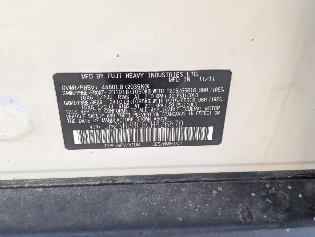 Used 2012 Subaru Forester 2.5X image 31