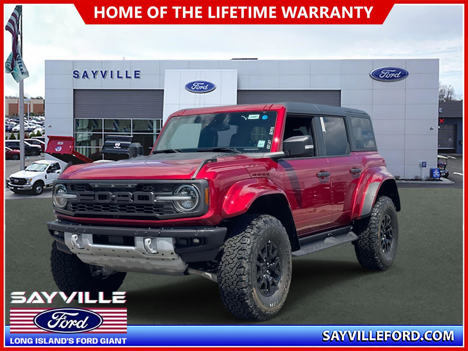 New 2025 Ford Bronco Raptor w/ Interior Carbon Fiber Pack image 1