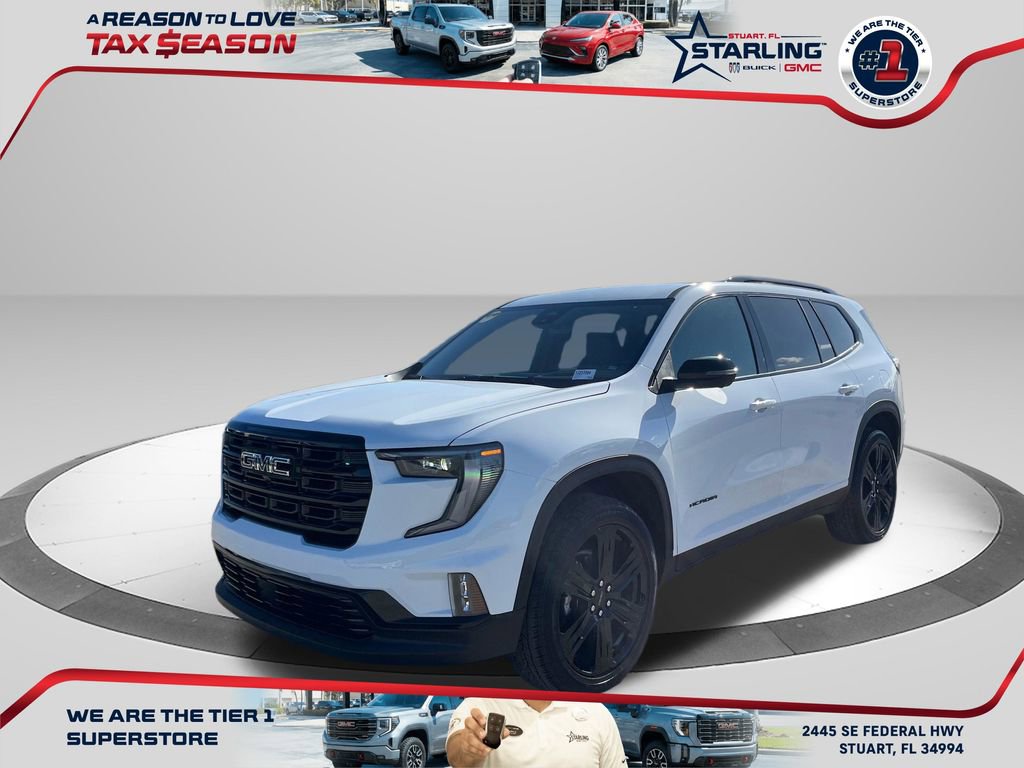 New 2026 GMC Acadia Elevation w/ Black Edition