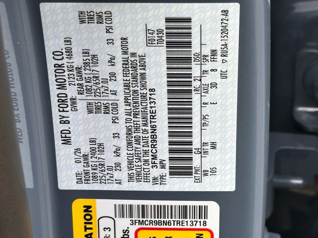 New 2026 Ford Bronco Sport Big Bend w/ Black Appearance Package image 41