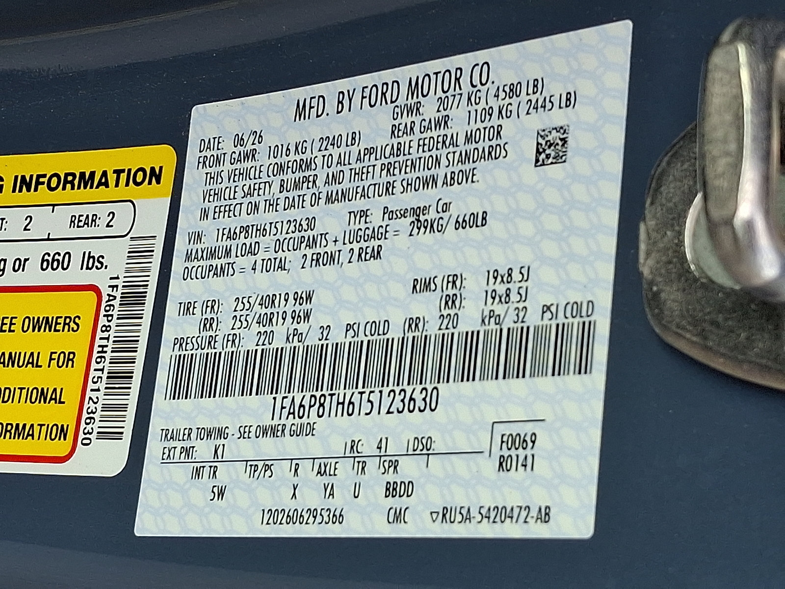 Used 2026 Ford Mustang Premium RWD image 25