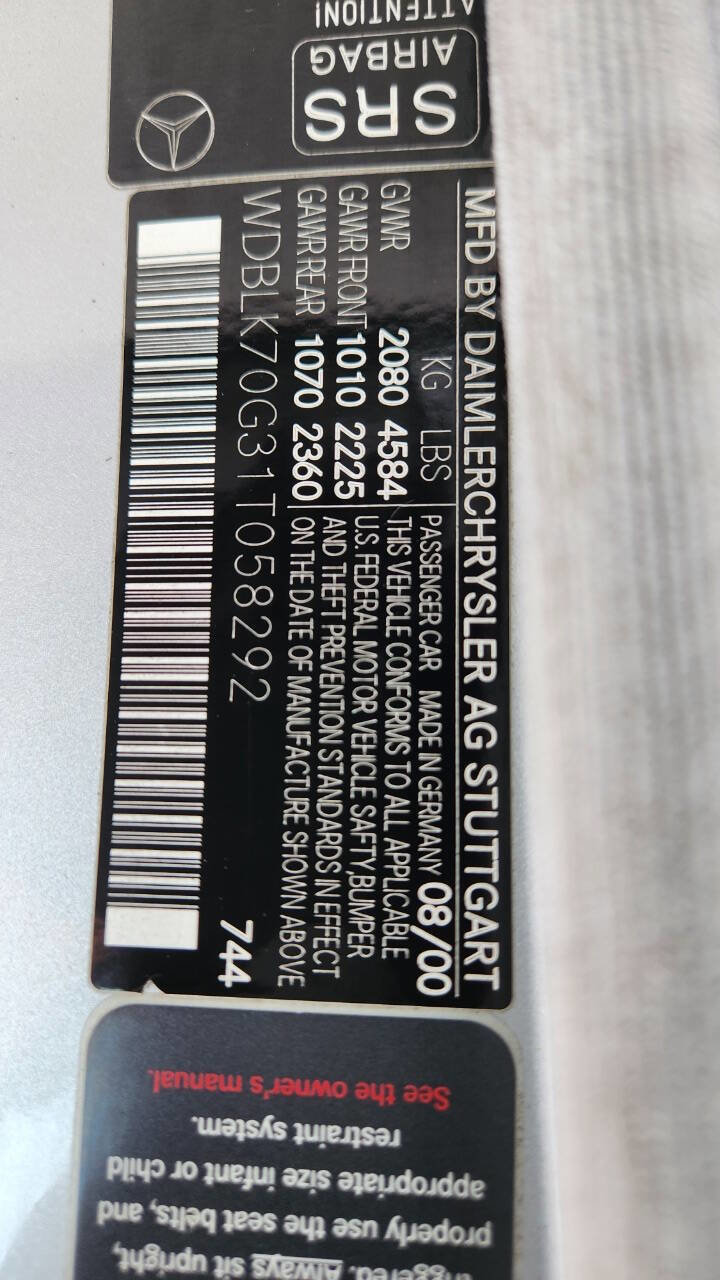 Used 2001 Mercedes-Benz CLK 430 Cabriolet image 38