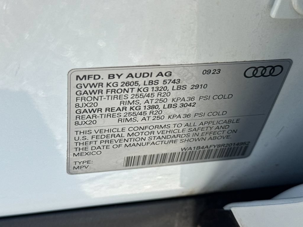 Certified 2024 Audi SQ5 Premium Plus AWD/4WD image 42