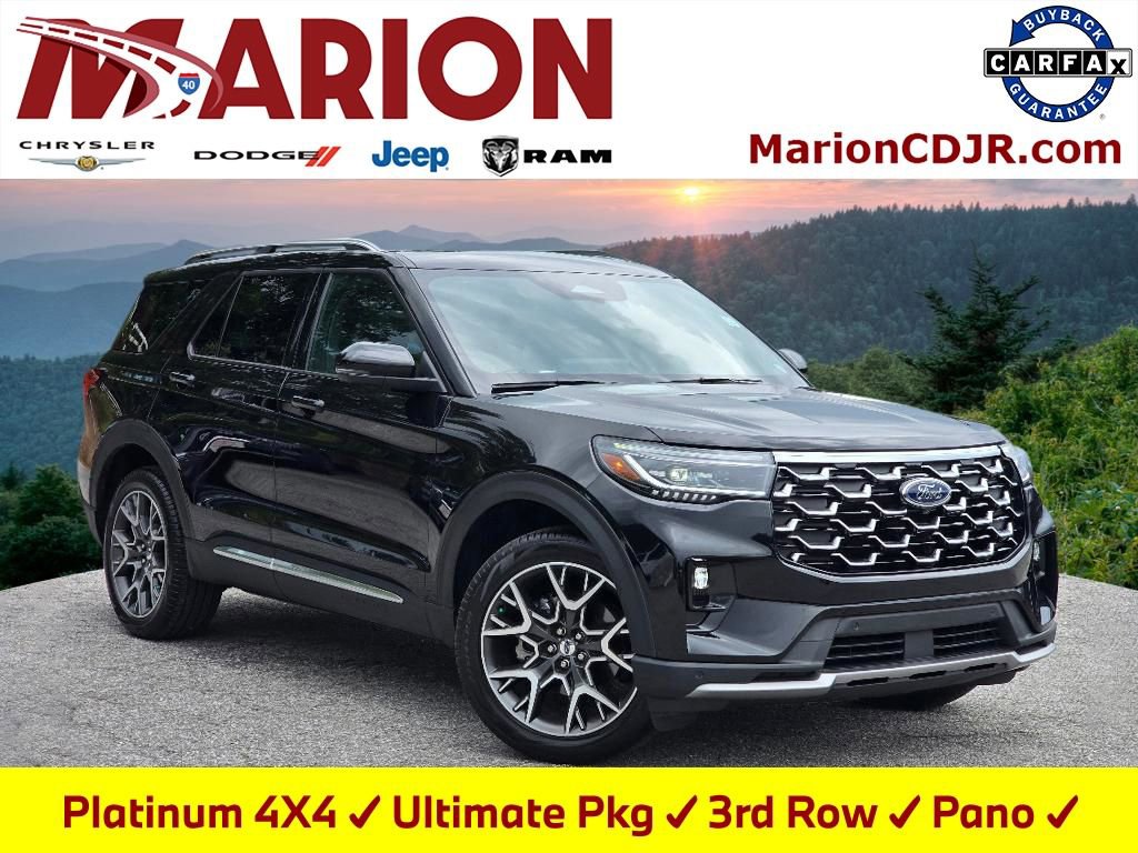 Used 2025 Ford Explorer Platinum w/ Ultimate Package