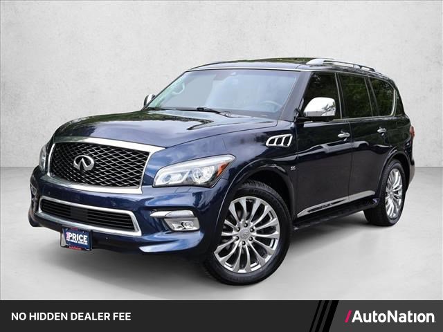 Used 2017 INFINITI QX80 4WD w/ Deluxe Technology Package