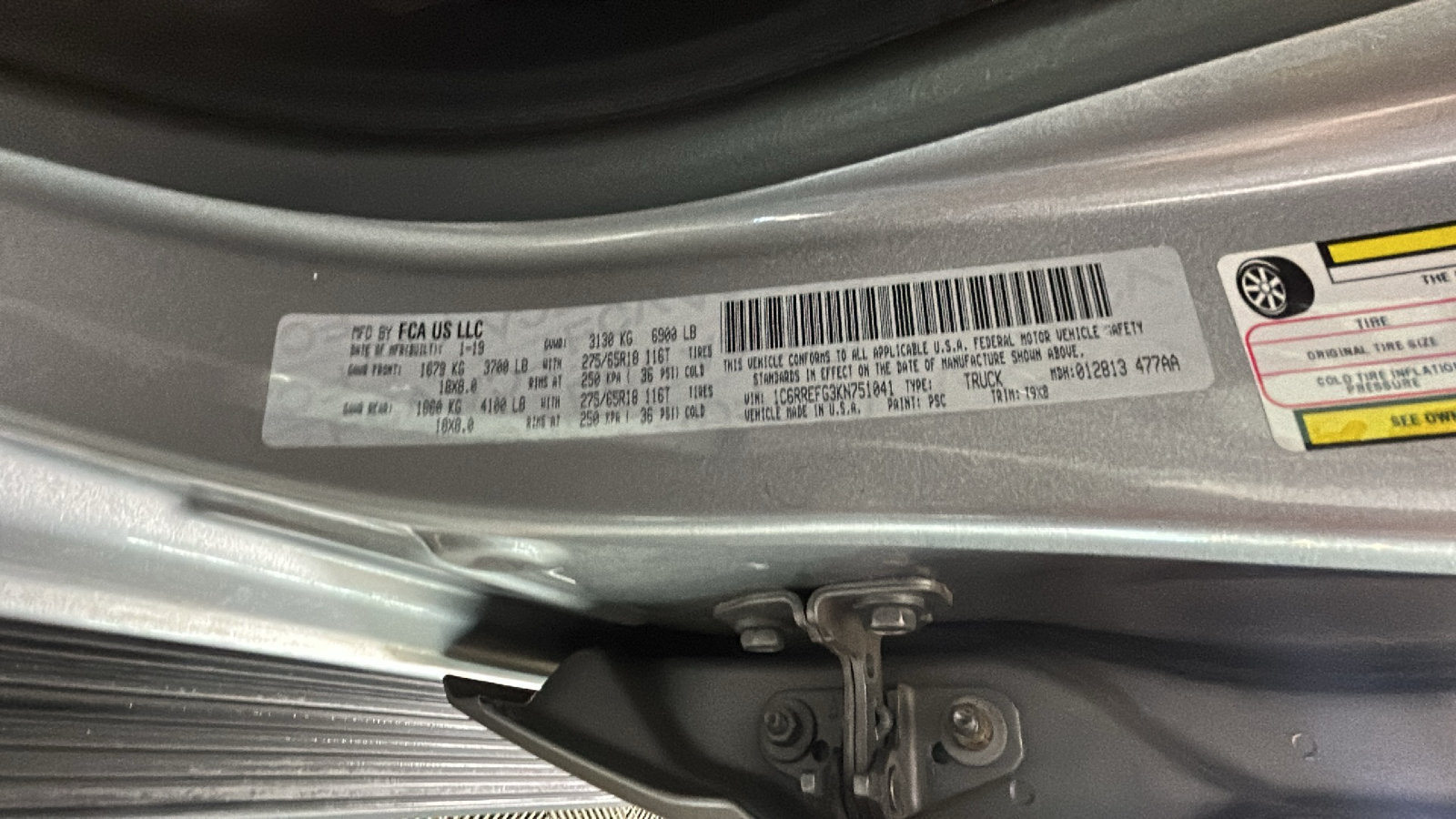 Used 2019 RAM 1500 Big Horn RWD image 12