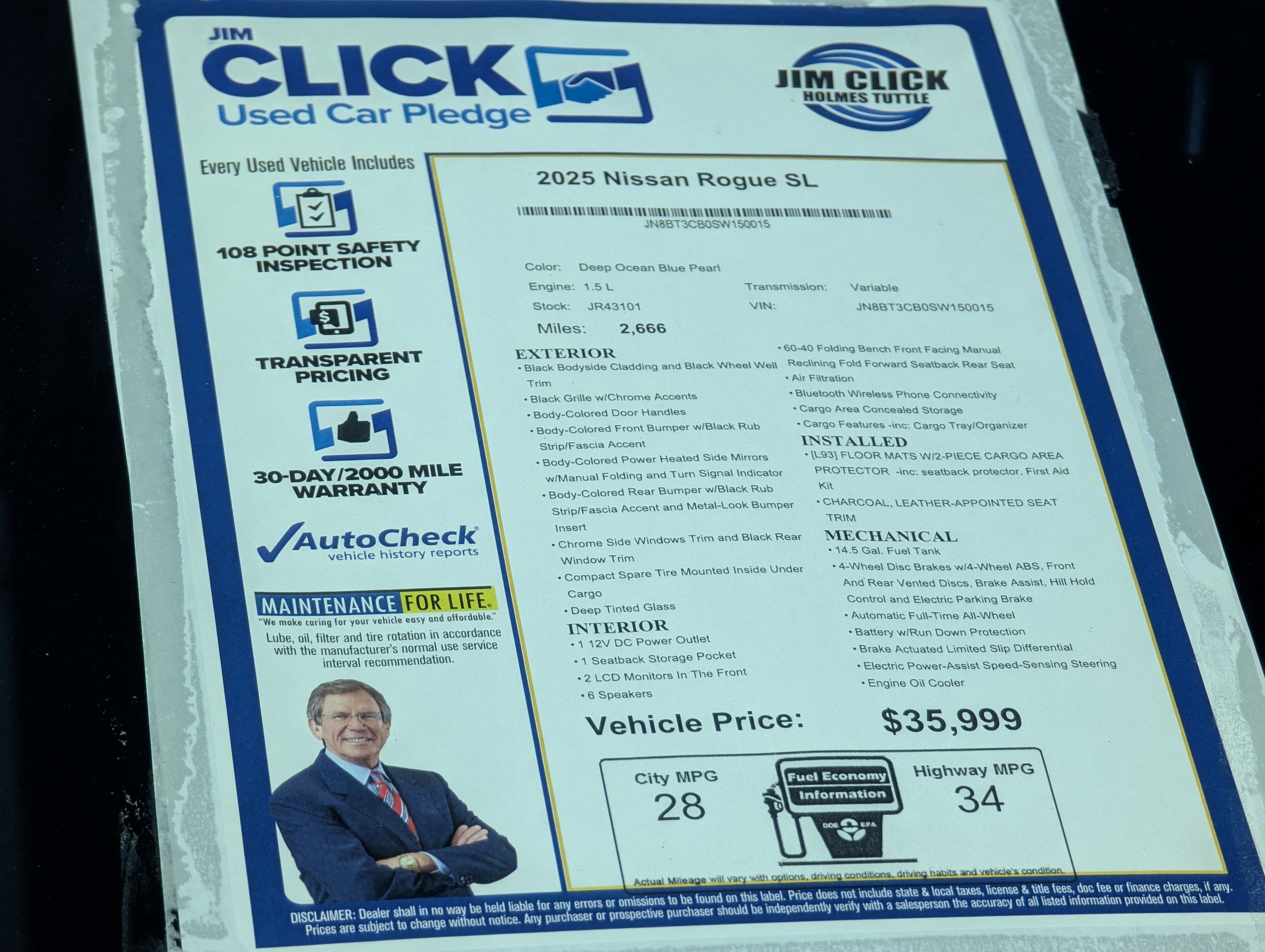 Used 2025 Nissan Rogue SL image 13