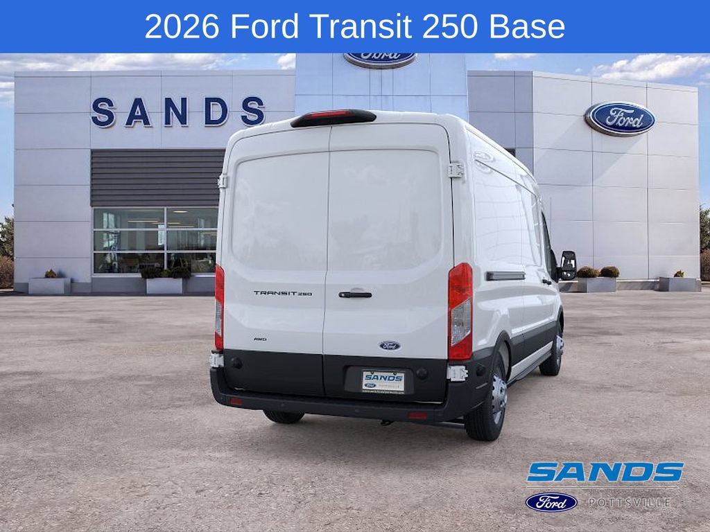 New 2026 Ford Transit 250 148 Medium Roof Extended AWD w/ Load Area Protection Package image 8