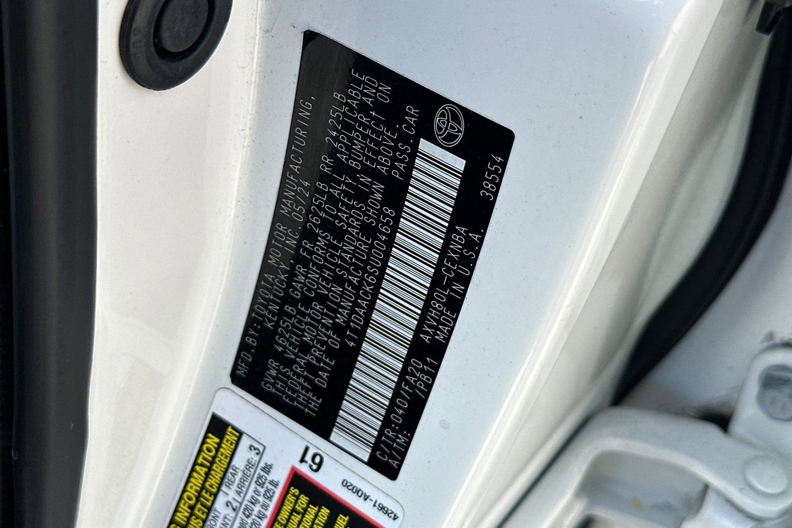 Certified 2025 Toyota Camry LE FWD image 29
