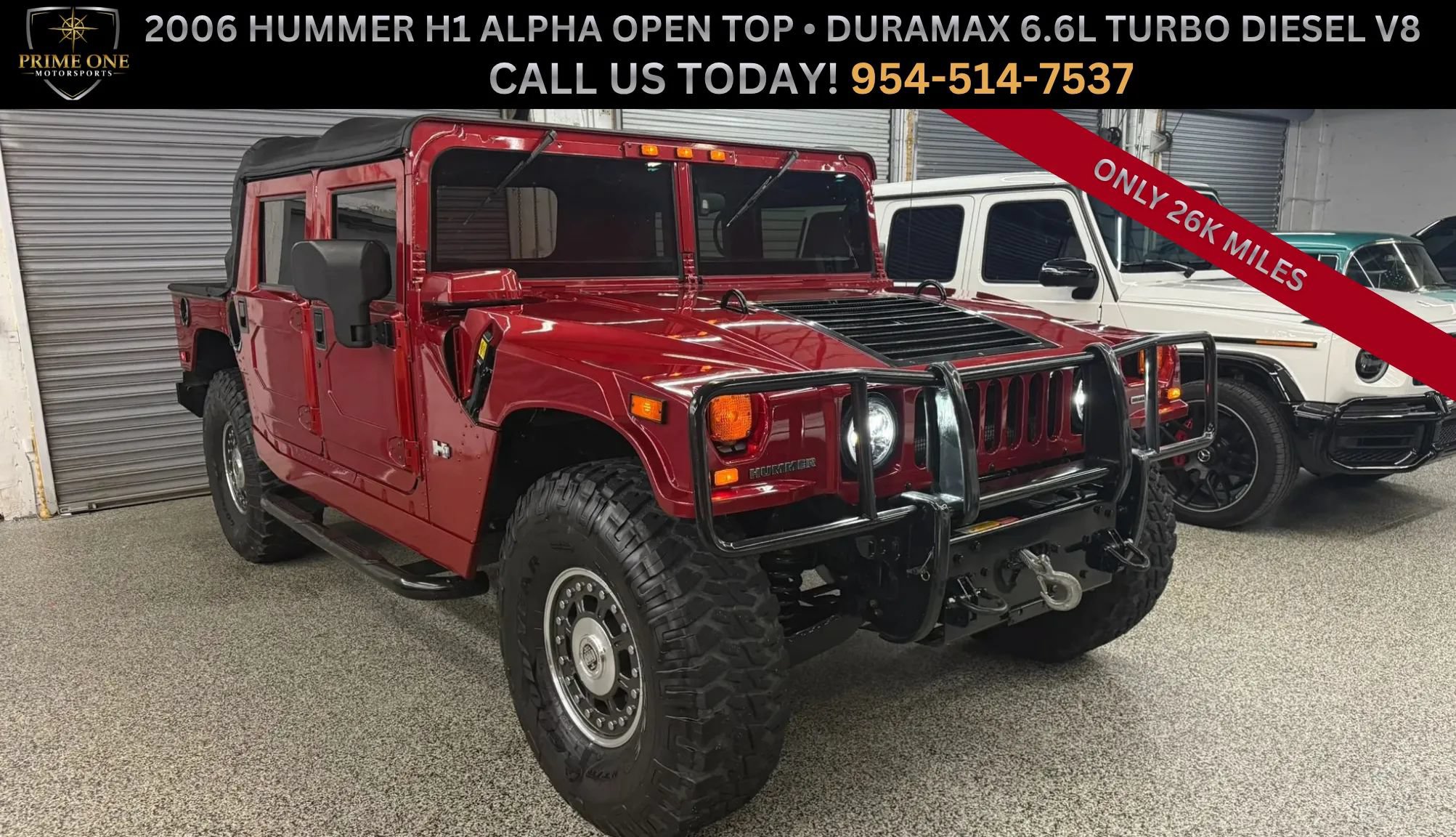 Used 2006 HUMMER H1 4-Door Open Top AWD/4WD image 1