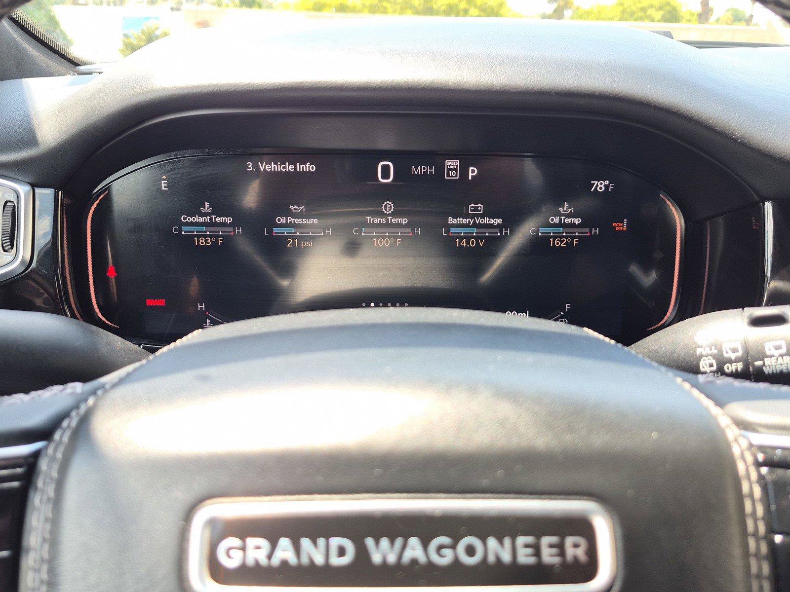 Certified 2024 Jeep Grand Wagoneer L Series II w/ Quick Order Packagew 28T AWD/4WD image 29