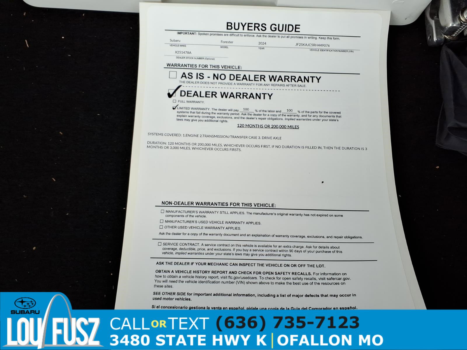 Used 2024 Subaru Forester Wilderness image 36