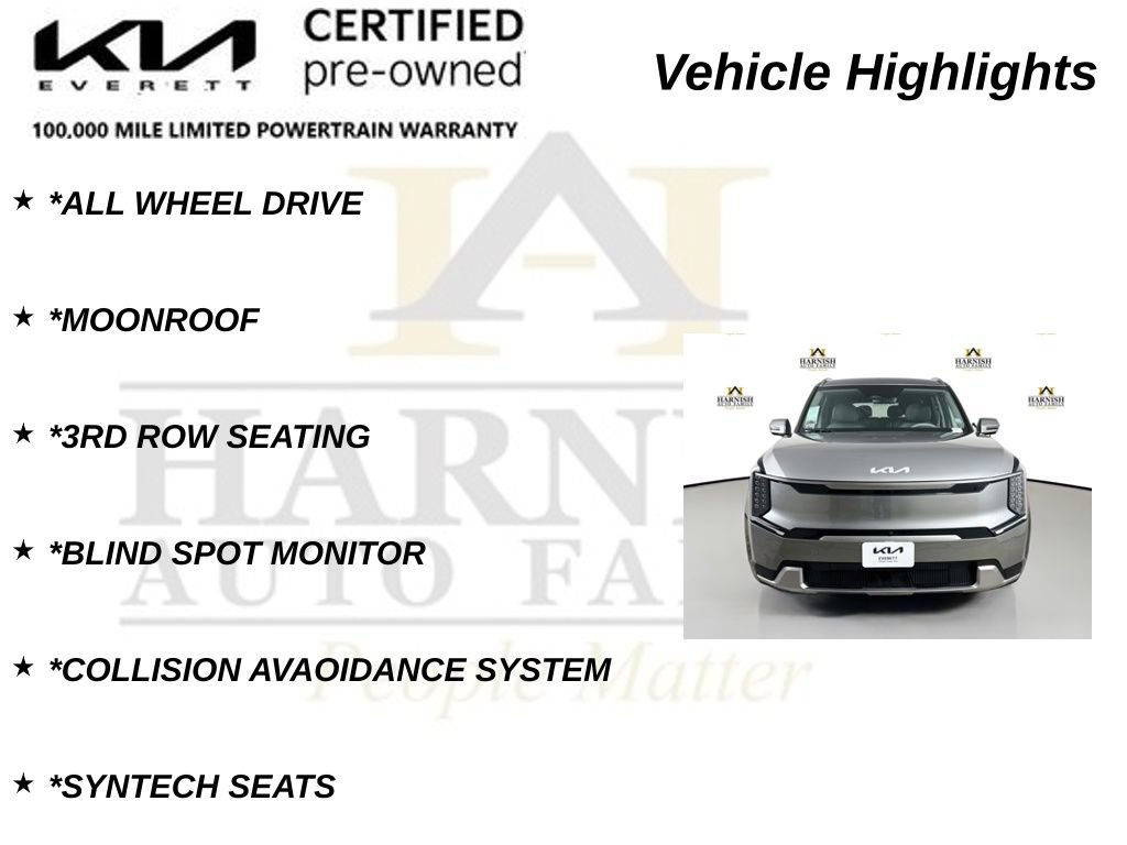 Certified 2024 Kia EV9 Land AWD/4WD image 9