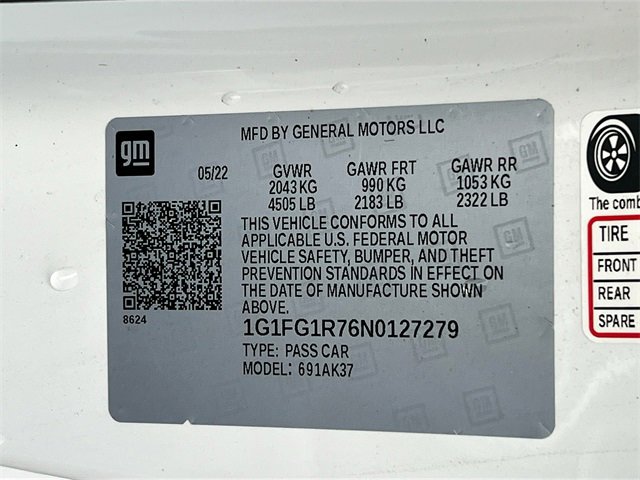 Used 2022 Chevrolet Camaro SS image 32