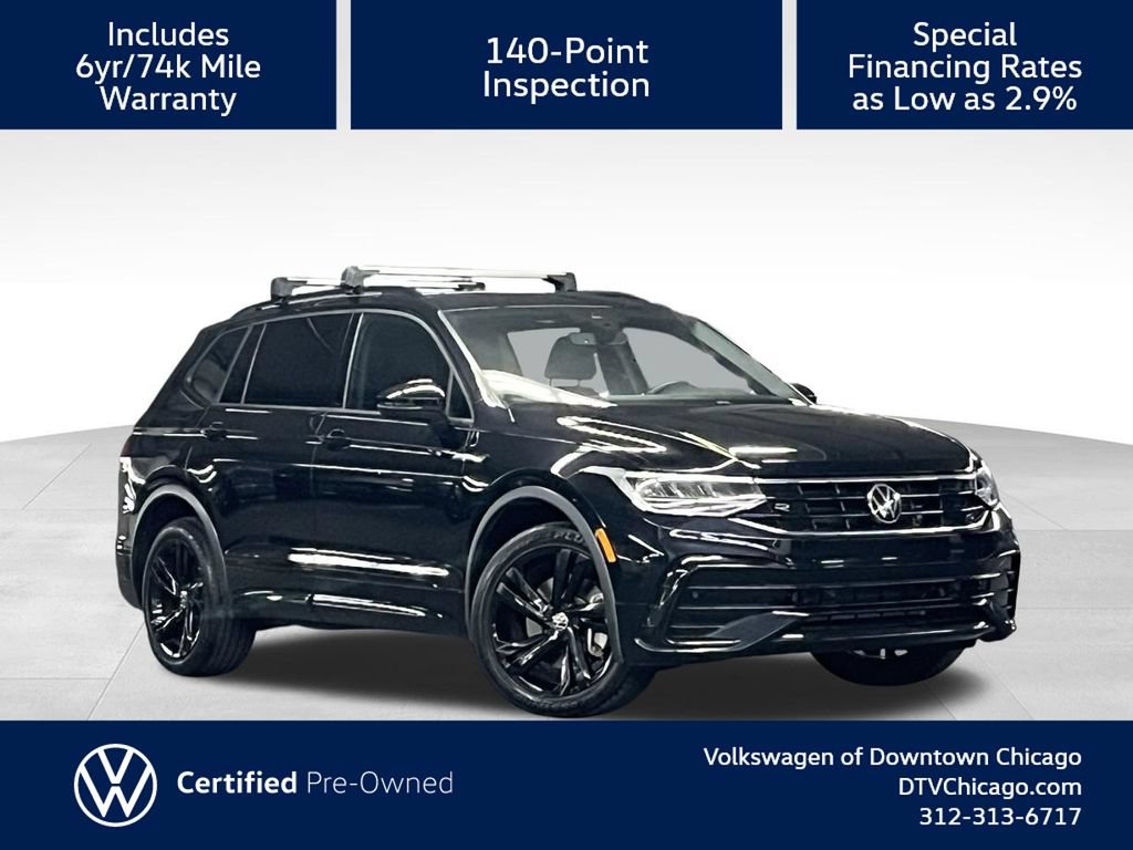 Certified 2023 Volkswagen Tiguan SE R-Line FWD image 1