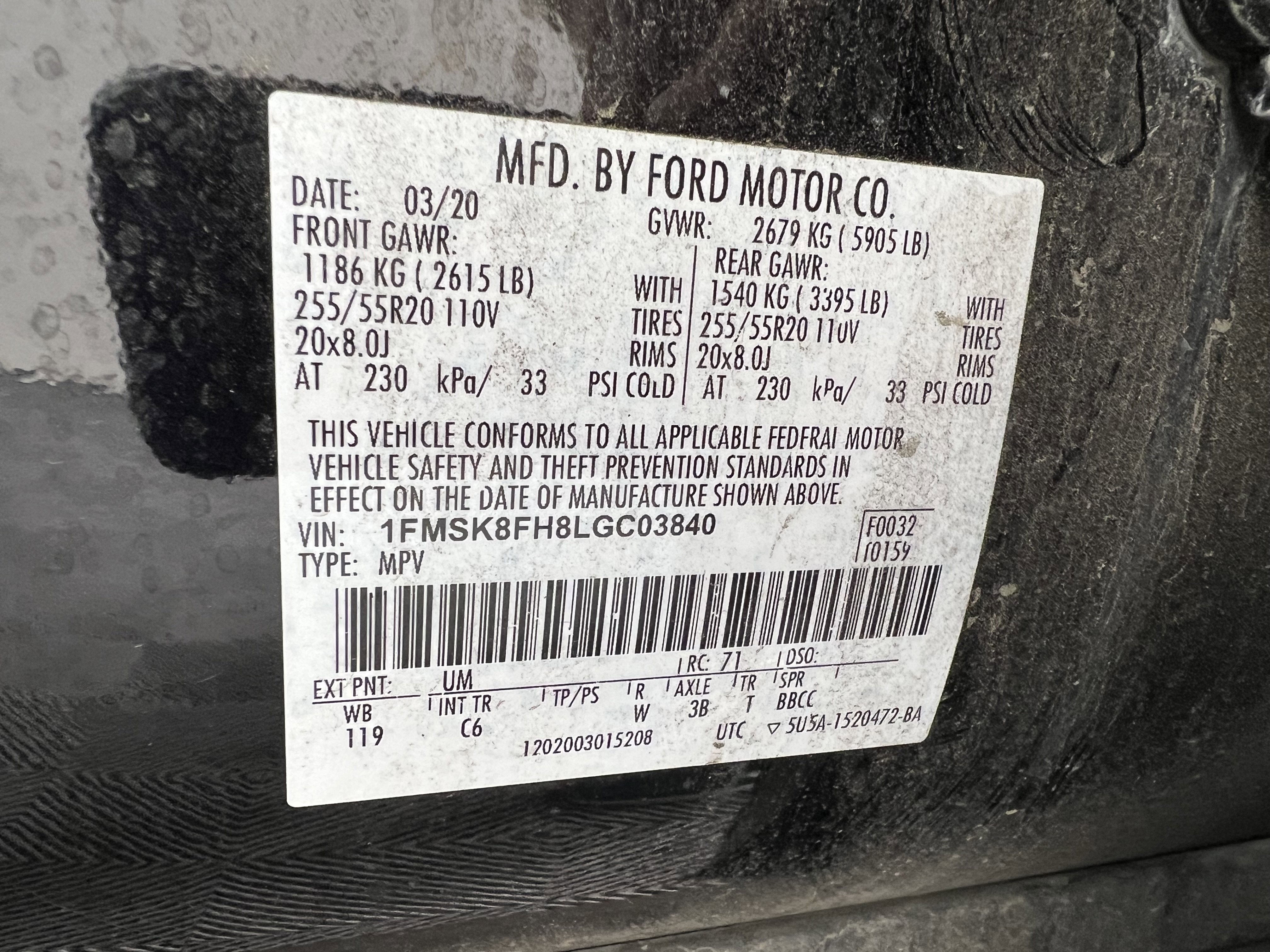Used 2020 Ford Explorer Limited AWD/4WD image 31