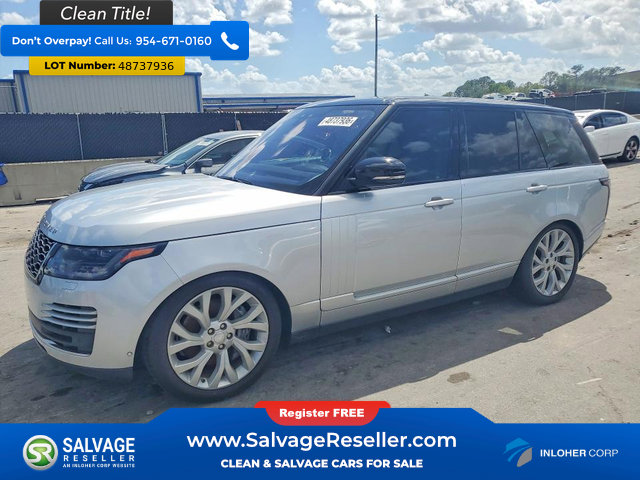 Used 2019 Land Rover Range Rover HSE AWD/4WD image 1