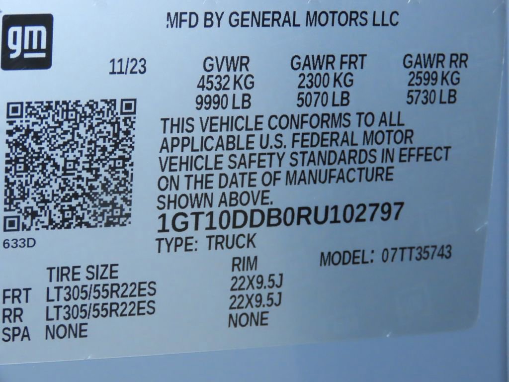 Used 2024 GMC Hummer EV 3X w/ LPO, Illumination Package image 35