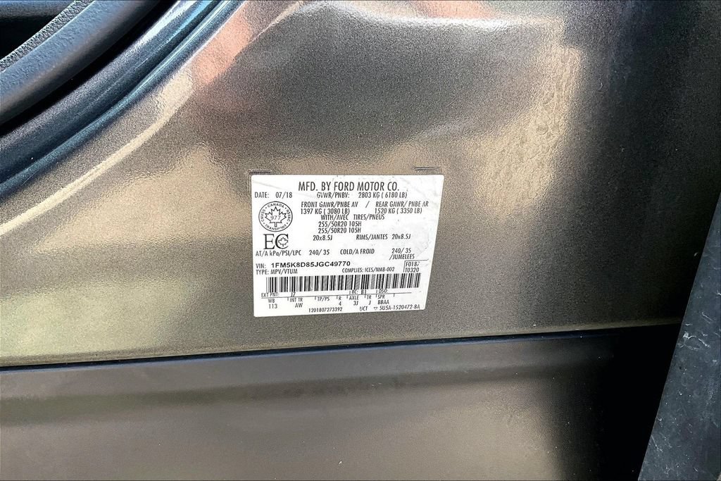 Used 2018 Ford Explorer XLT w/ XLT Appearance Package AWD/4WD image 34