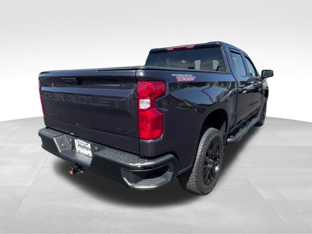 Certified 2024 Chevrolet Silverado 1500 Custom Trail Boss w/ Turbomax Blackout Package AWD/4WD image 6
