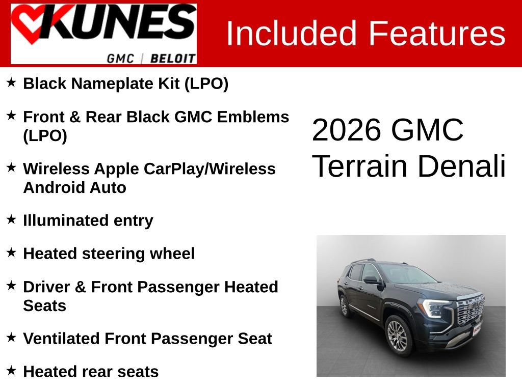 New 2026 GMC Terrain Denali image 3