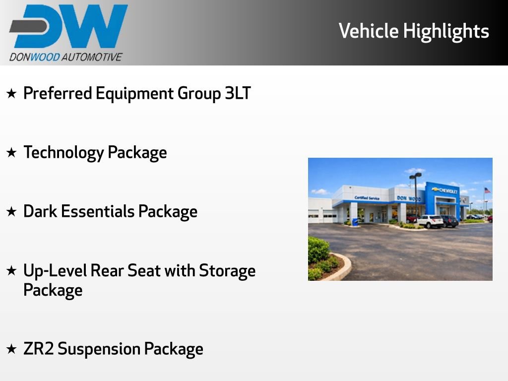 New 2026 Chevrolet Silverado 2500 ZR2 w/ LPO, Dark Essentials Package AWD/4WD image 3