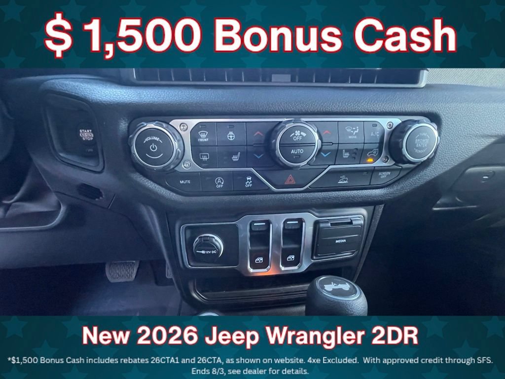 New 2026 Jeep Wrangler Sport AWD/4WD image 22