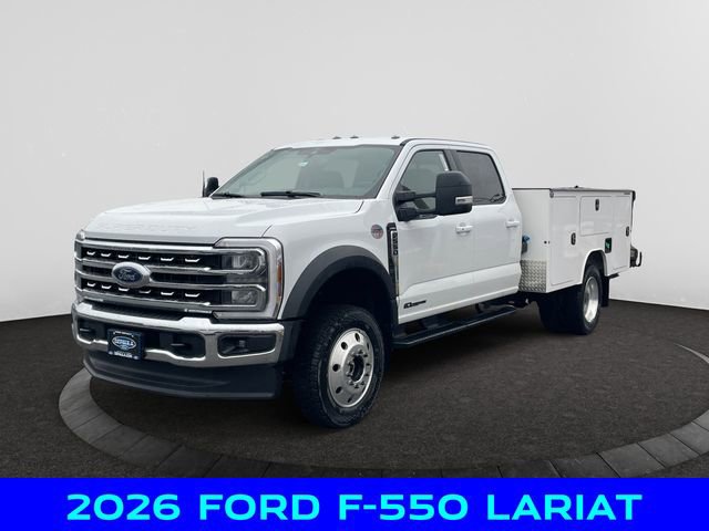 New 2026 Ford F550 4x4 Crew Cab Super Duty w/ Snow Plow Prep Package image 1