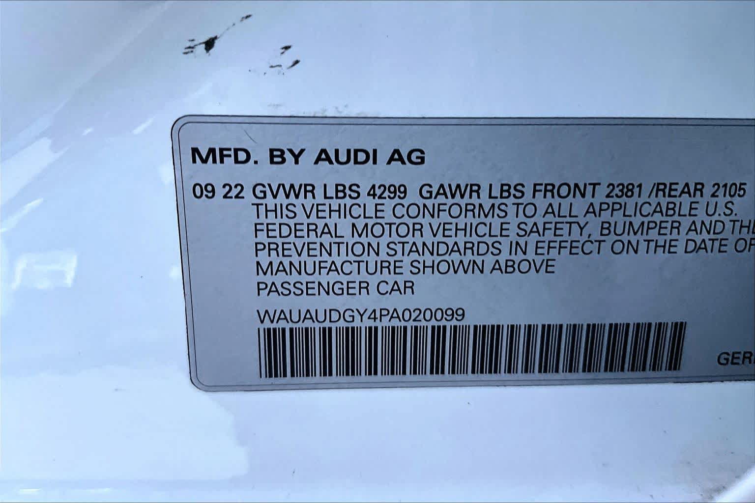 Used 2023 Audi A3 2.0T Premium w/ Convenience Package FWD image 34