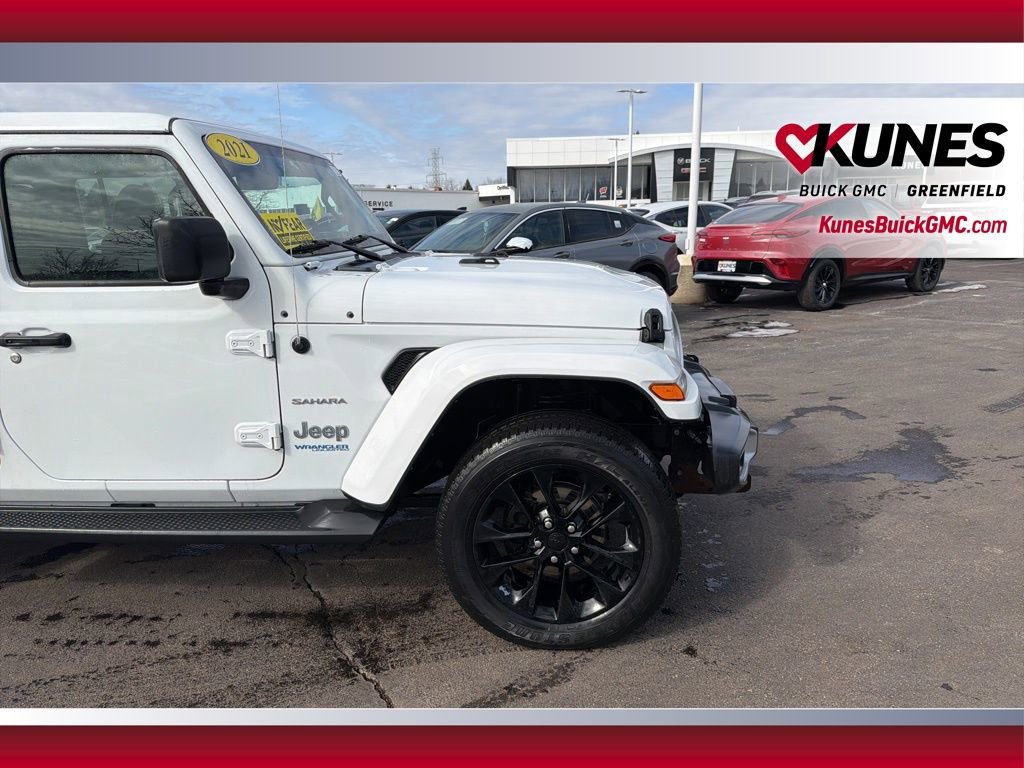 Used 2021 Jeep Wrangler Unlimited Sahara w/ Cold Weather Group image 14
