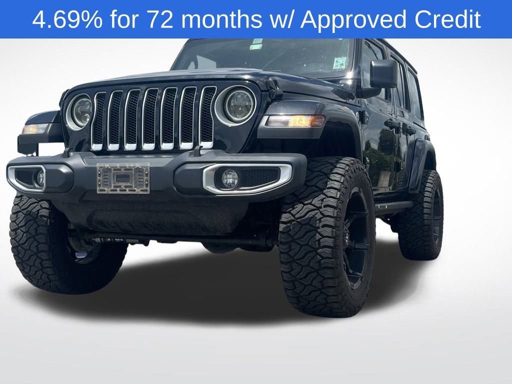 Used 2020 Jeep Wrangler Unlimited Sahara image 3