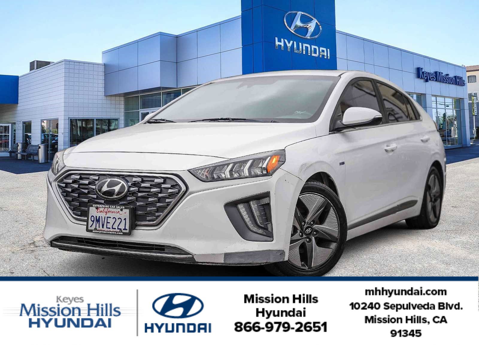 Certified 2020 Hyundai Ioniq SEL image 1