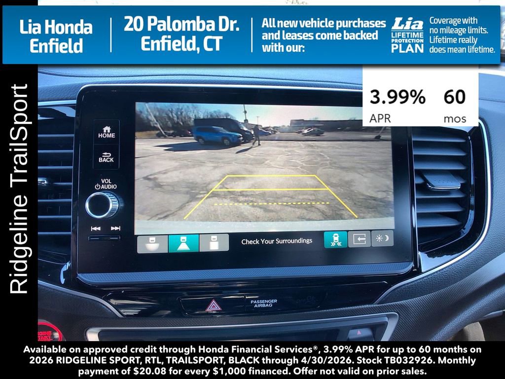 New 2026 Honda Ridgeline TrailSport image 20