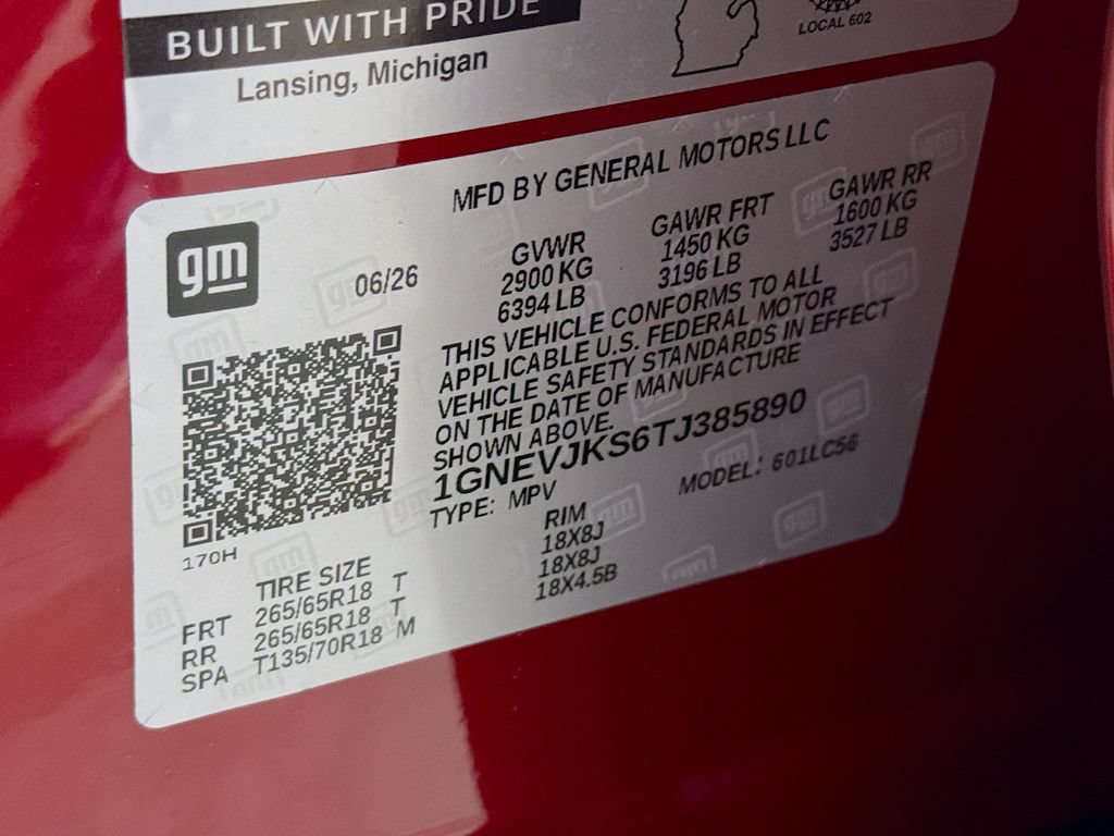 New 2026 Chevrolet Traverse Z71 w/ Enhanced Driving Package AWD/4WD image 29