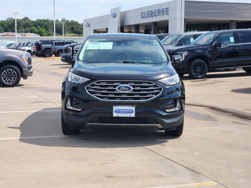 Certified 2021 Ford Edge Titanium w/ Cargo Accessory Package FWD image 2