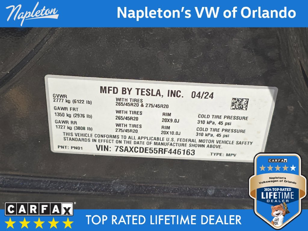 Used 2024 Tesla Model X AWD/4WD image 32