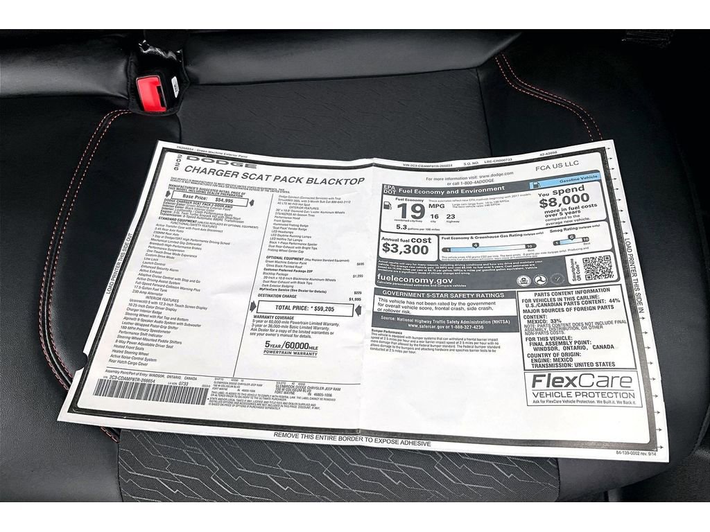 New 2026 Dodge Charger Scat Pack AWD/4WD image 15