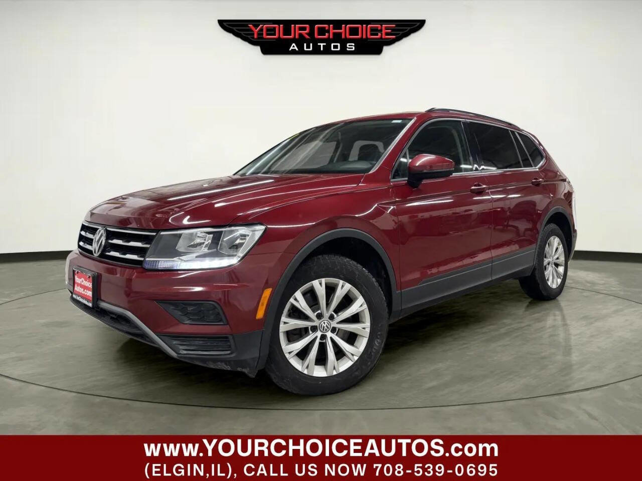 Used 2018 Volkswagen Tiguan S w/ 3rd Row Seat Package image 1