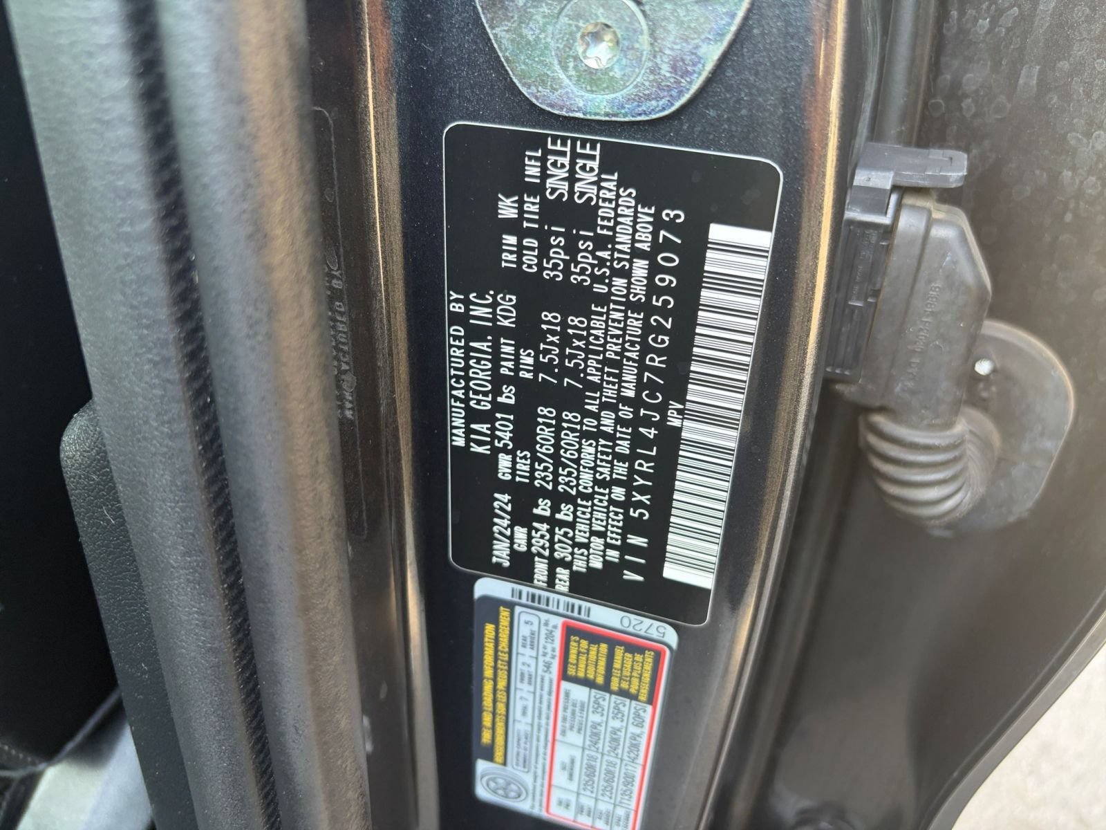 Used 2024 Kia Sorento S FWD image 27