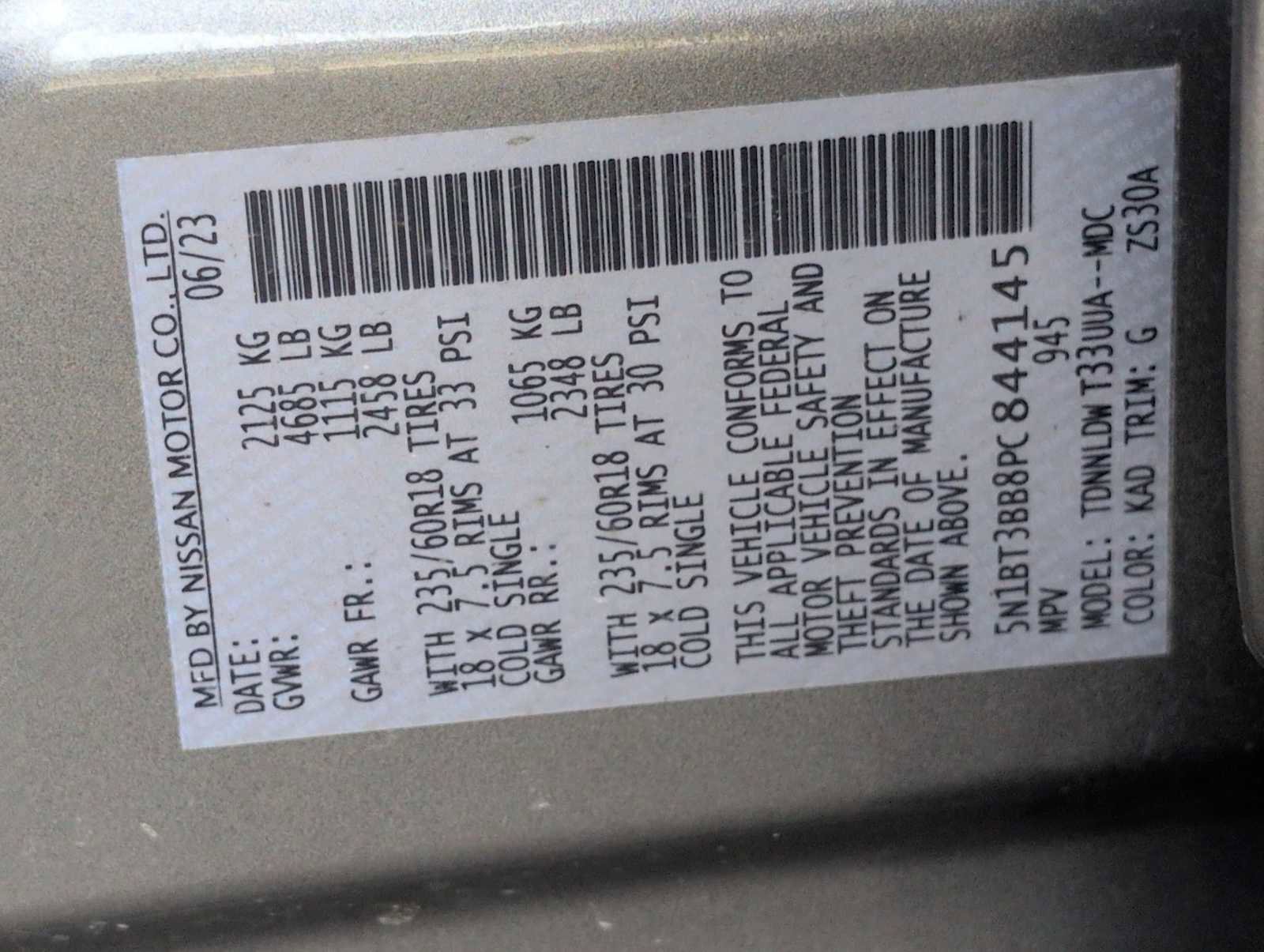 Used 2023 Nissan Rogue SV image 33