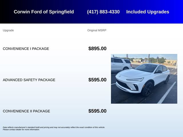 Used 2025 Buick Envista Sport Touring w/ Convenience I Package FWD image 5