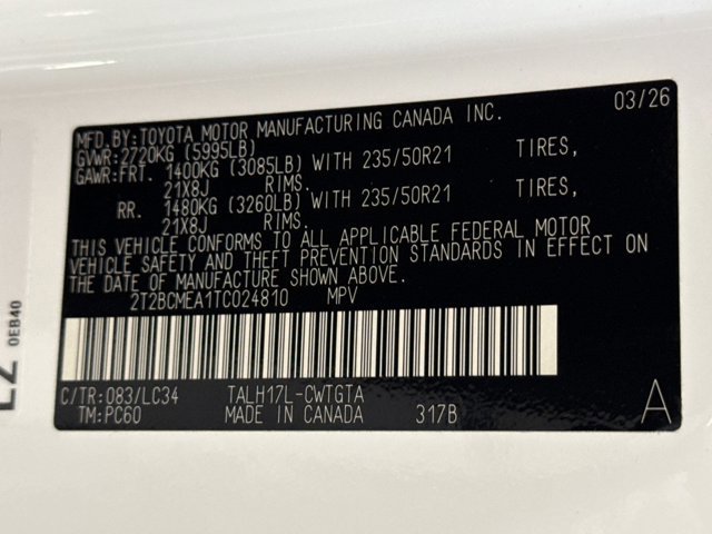 Certified 2026 Lexus RX 500h F Sport w/ Convenience Package AWD/4WD image 29