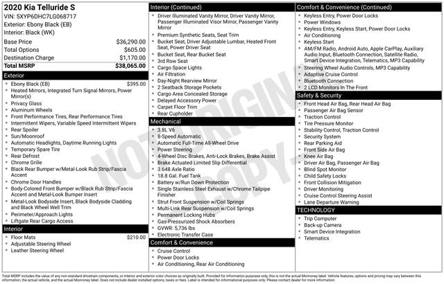 Used 2020 Kia Telluride S image 41