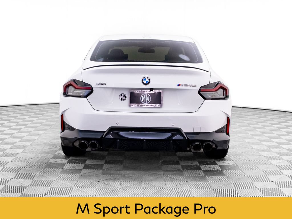 Used 2024 BMW M240i xDrive Coupe w/ Premium Package AWD/4WD image 4