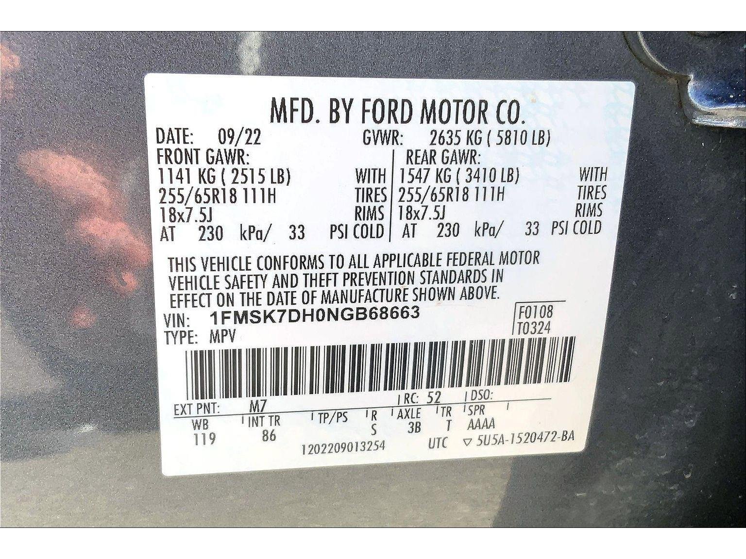 Used 2022 Ford Explorer XLT image 28