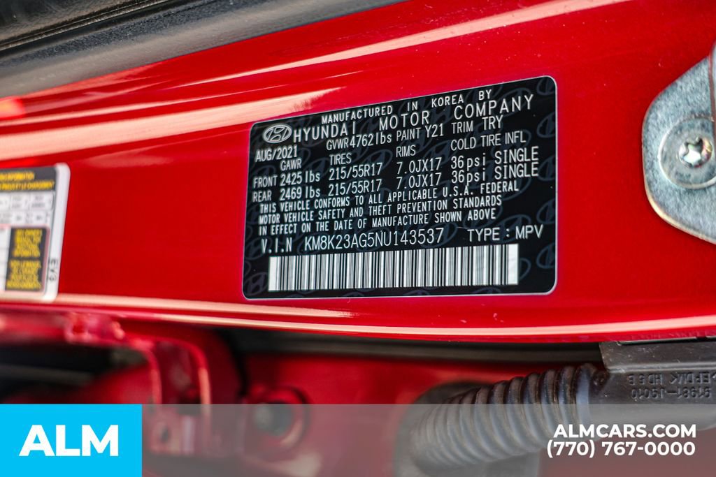 Used 2022 Hyundai Kona SEL w/ Cargo Package image 63
